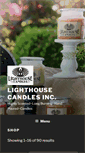 Mobile Screenshot of lighthousecandlesky.com